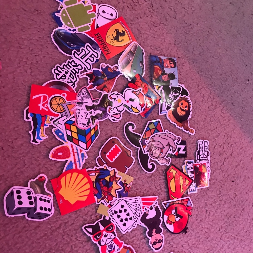 Lot of Vinyl Stickers